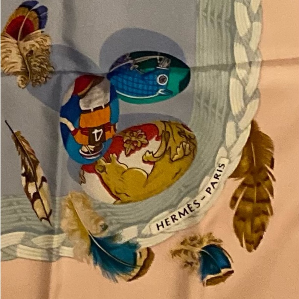 Hermes Vintage Silk Scarf Couvee d’ Hermes - Picture 2 of 16